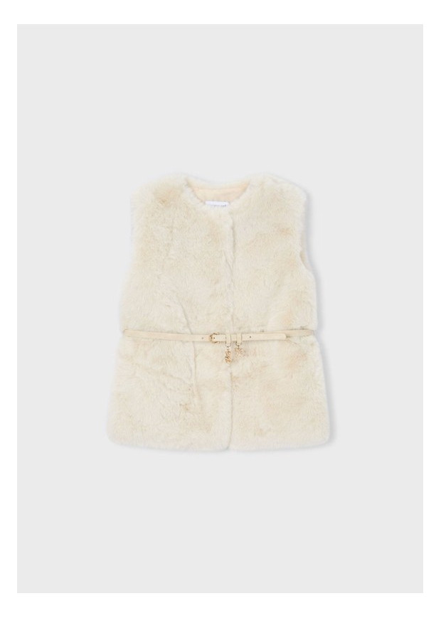 Colete Pelo C/Cinto Mayoral