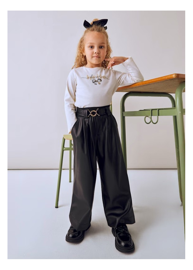 Calça Larga "Wide Leg" Mayoral