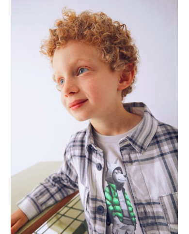 Sobre Camisa "Xadrez" Mayoral