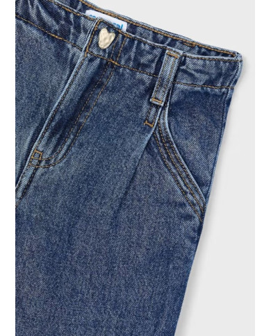 Calça Ganga "Wide Leg" Mayoral