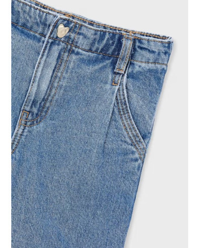 Calça Ganga "Wide Leg" Mayoral