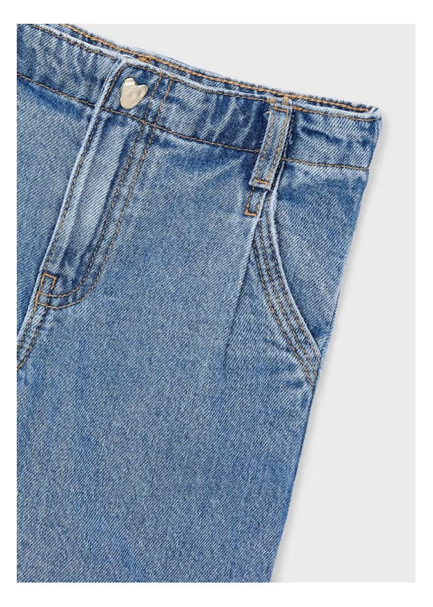 Calça Ganga "Wide Leg" Mayoral