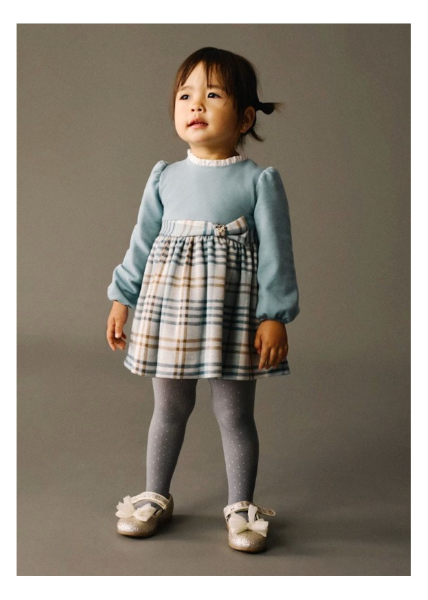 Vestido "Xadrez" Mayoral