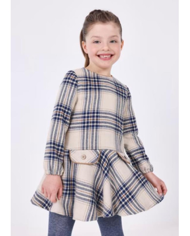 Vestido "Xadrez" Mayoral