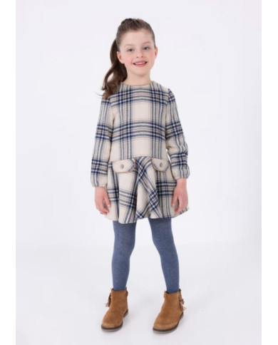 Vestido "Xadrez" Mayoral