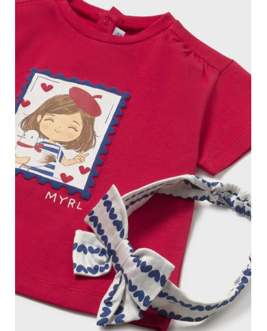 T´shirt com bandolete