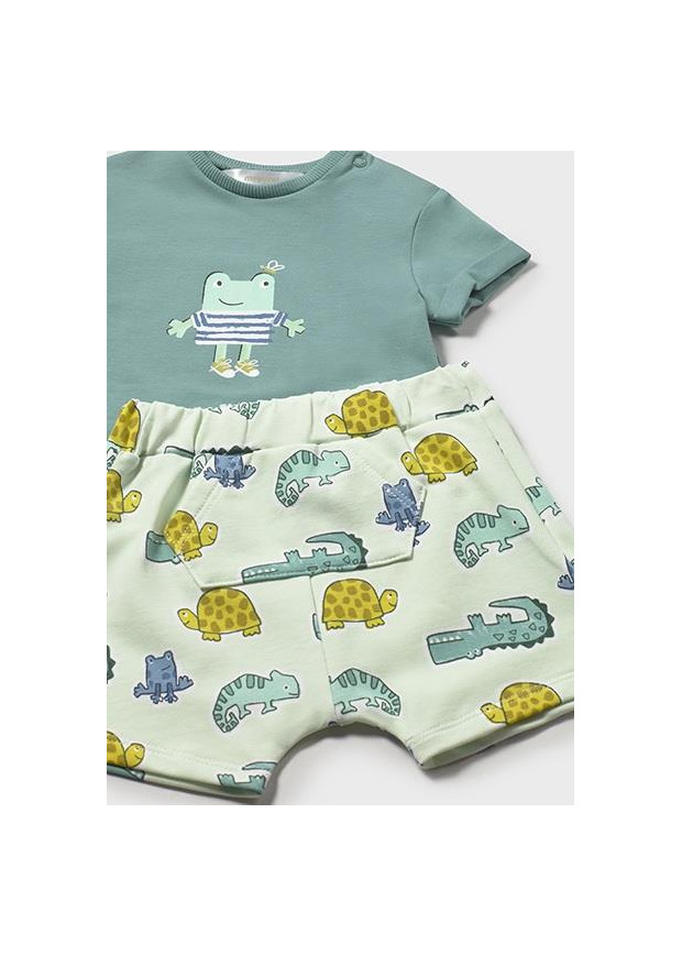 Conj. calção malha