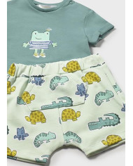 Conj. calção malha