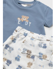 Conj. calção malha