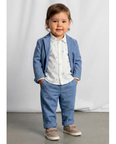 Calça linho suiting