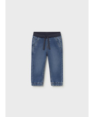 Calça soft denim jogger