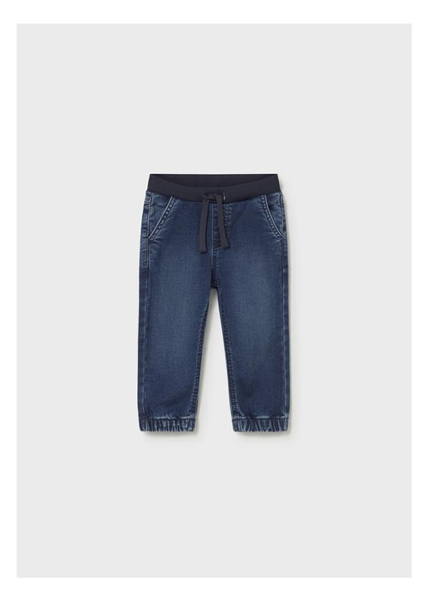 Calça soft denim jogger