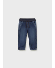 Calça soft denim jogger