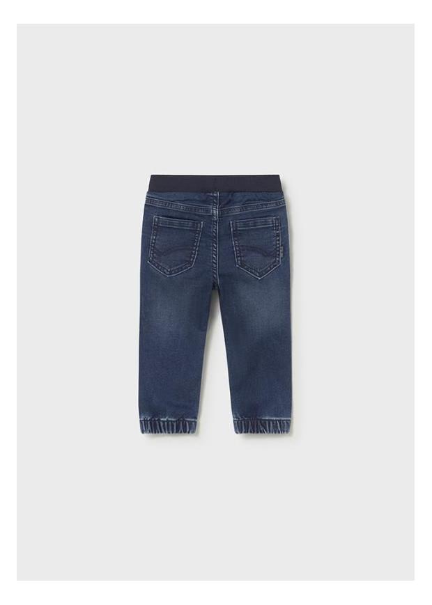 Calça soft denim jogger