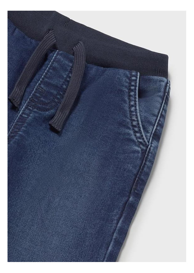 Calça soft denim jogger