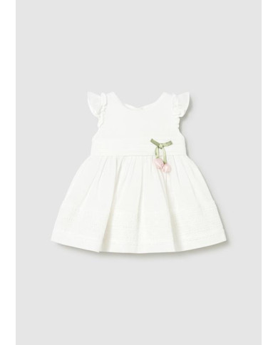 Vestido de fita guipura