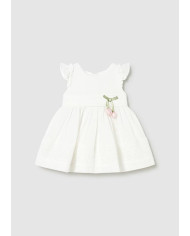 Vestido de fita guipura