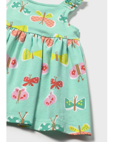 Vestido estampado c/ cuequita