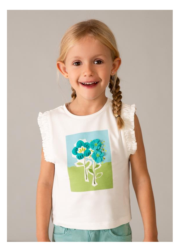 T-Shirt "Flores" Mayoral