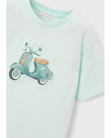 T´shirt embossed vespa