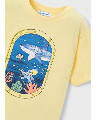 T´shirt escotilha / mar