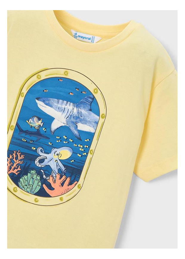 T´shirt escotilha / mar