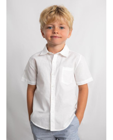 Camisa m/curta linho