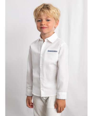 Camisa m/comp. linho