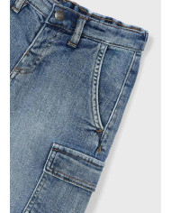 Bermuda jeans super cargo