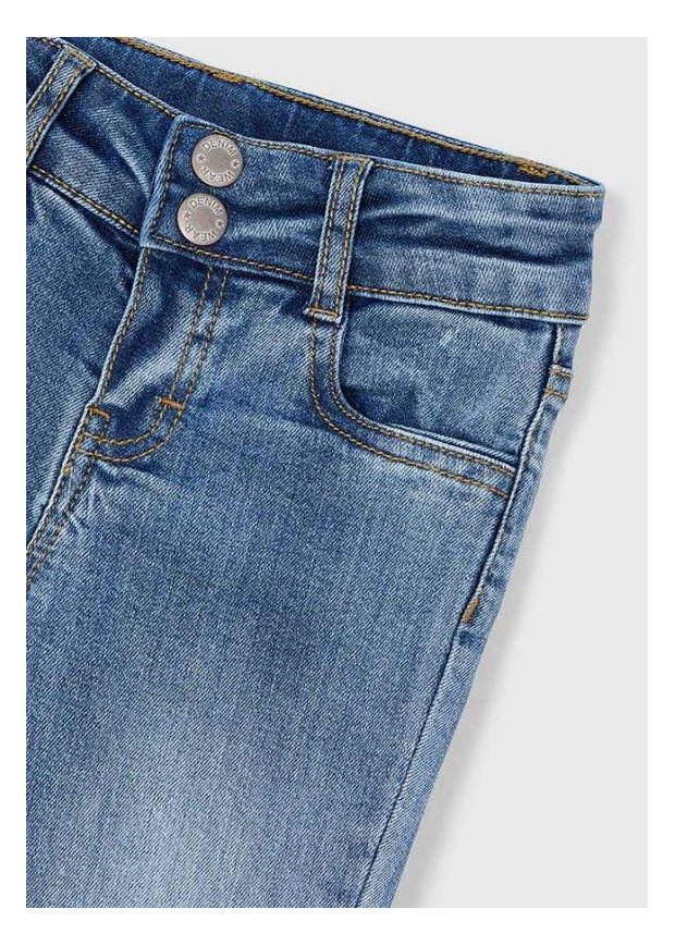 Jeans larga cintura baixa