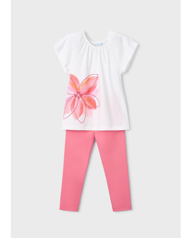 Conj. leggings ponto roma