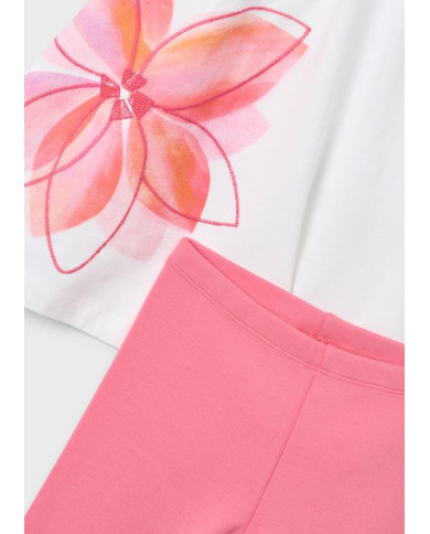 Conj. leggings ponto roma