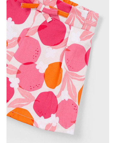 Saia calça estampada