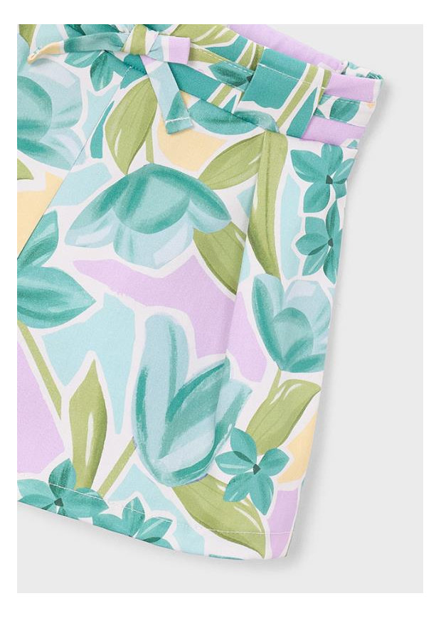 Saia calça estampada