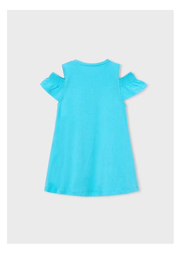 Vestido recortado c/ bolsa