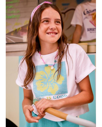 Camiseta m/cta gráfica