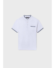 Polo m/curta gola mao