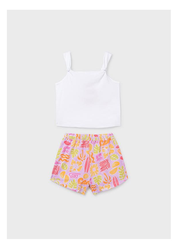 Conj. short estampado