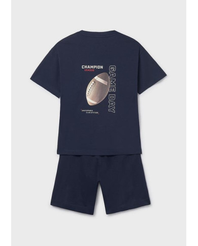 Conj. calção print back