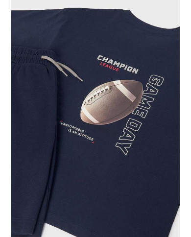 Conj. calção print back