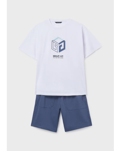 Conj. malha embossed