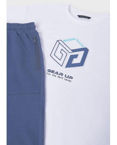 Conj. malha embossed