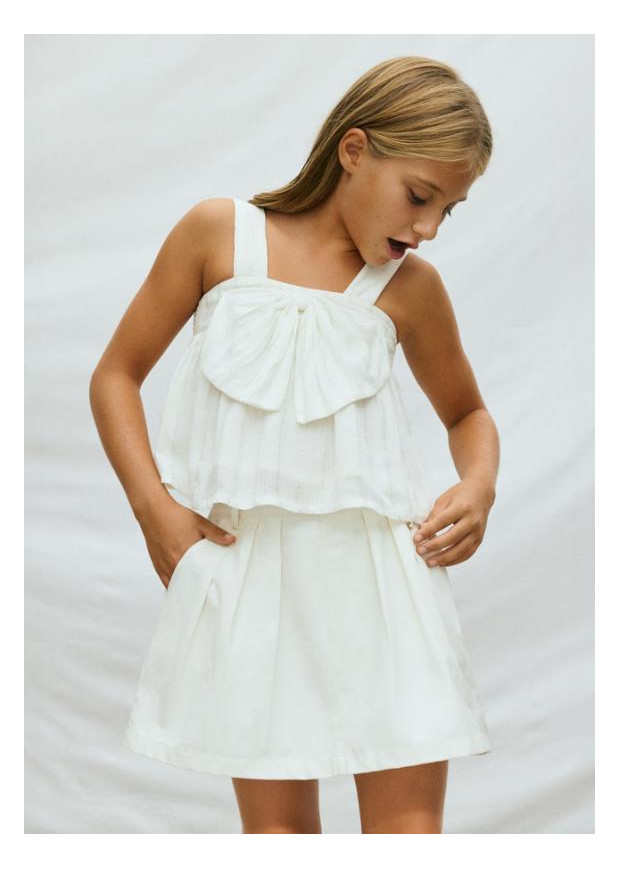 .Saia tecido gabardine