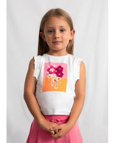 T-Shirt "Flores" Mayoral