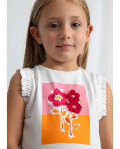 T-Shirt "Flores" Mayoral