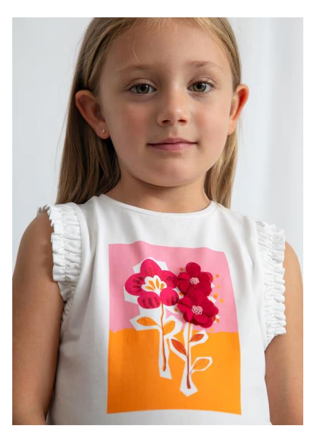 T-Shirt "Flores" Mayoral