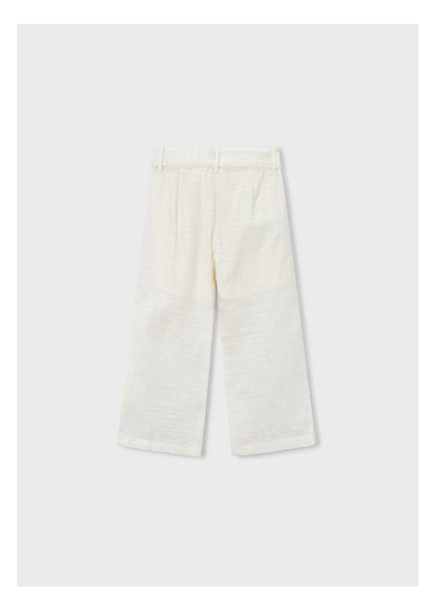 Calça Linho Bordada Mayoral