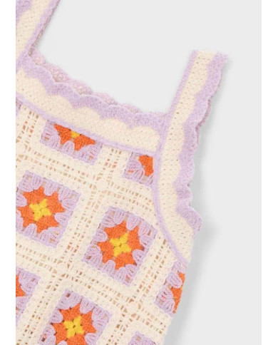 Vestido "Crochet" Mayoral