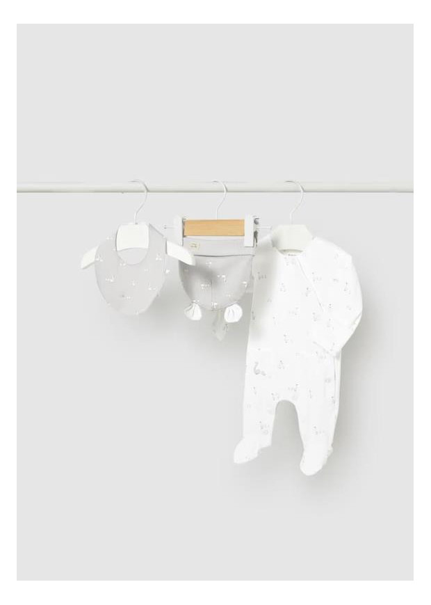 Pack Babygrow + Babete + Gorro Mayoral