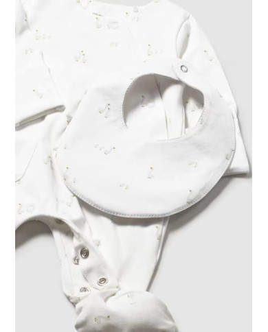 Pack Babygrow + Babete + Gorro Mayoral